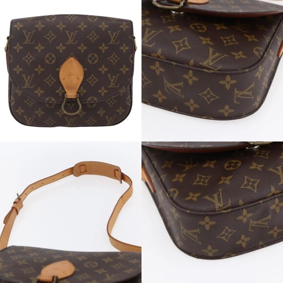 LOUIS VUITTON Monogram Saint Cloud GM Shoulder Bag M51242 LV Auth 152303 - Picture 14 of 15